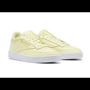 Reebok classic women’s C 85 club shoes - yellow